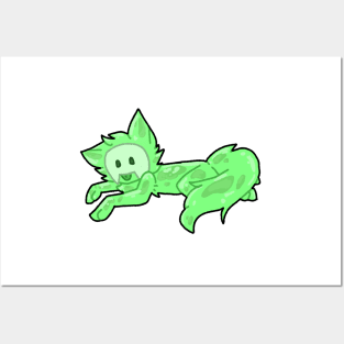 Slime pup (Laying) Posters and Art